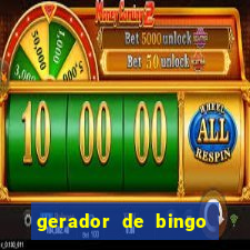 gerador de bingo de palavras