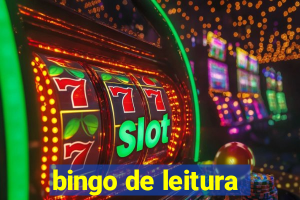 bingo de leitura