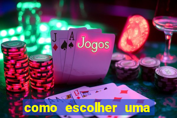 como escolher uma boa cartela de bingo