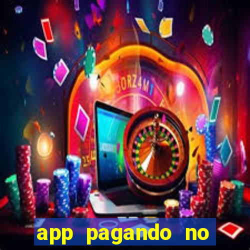 app pagando no cadastro via pix