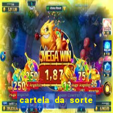 cartela da sorte time de futebol que mais saem