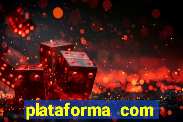 plataforma com chuva de dinheiro