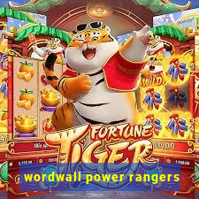 wordwall power rangers