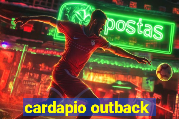 cardapio outback