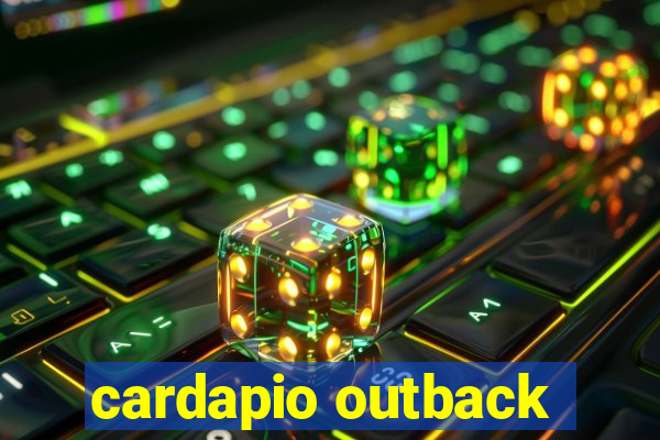 cardapio outback