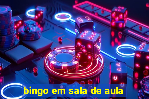 bingo em sala de aula