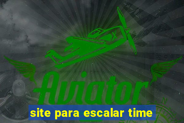 site para escalar time