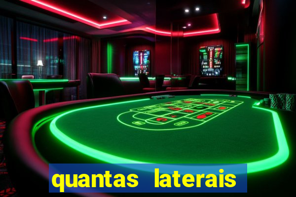 quantas laterais sai em um jogo