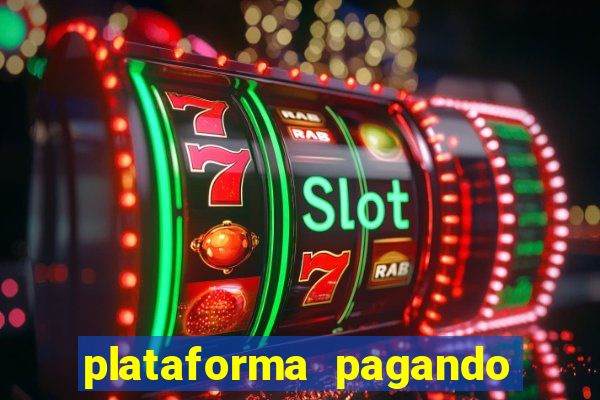 plataforma pagando bonus no cadastro