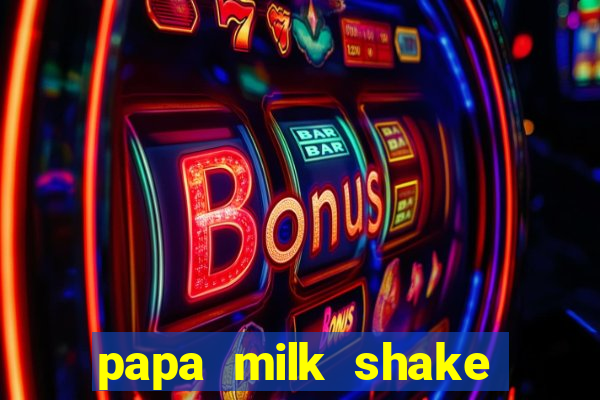 papa milk shake click jogos