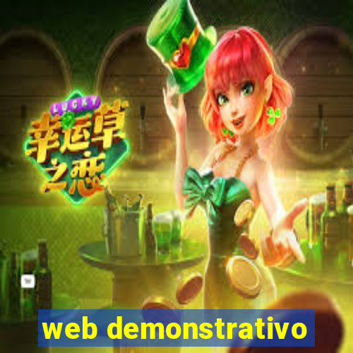 web demonstrativo