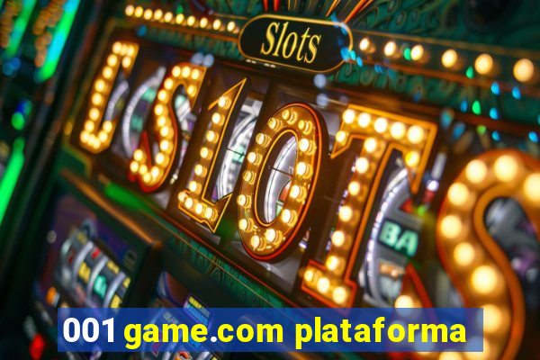 001 game.com plataforma