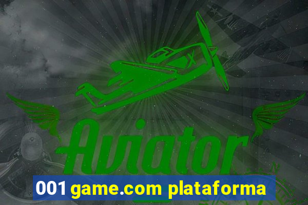 001 game.com plataforma