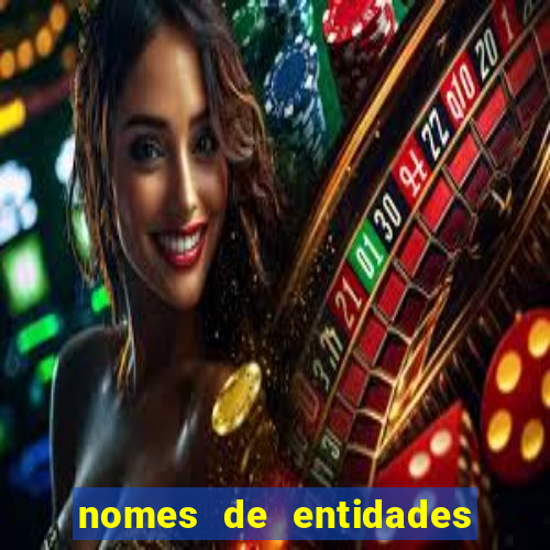 nomes de entidades do mal