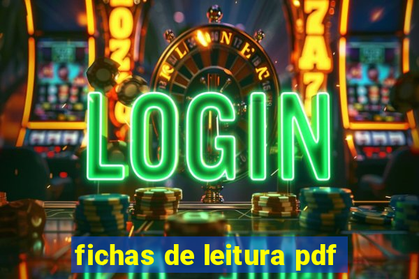 fichas de leitura pdf