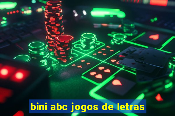 bini abc jogos de letras