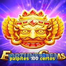 palpites 100 certos