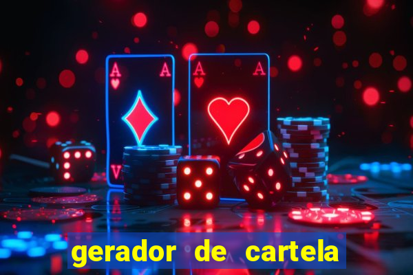 gerador de cartela de bingo