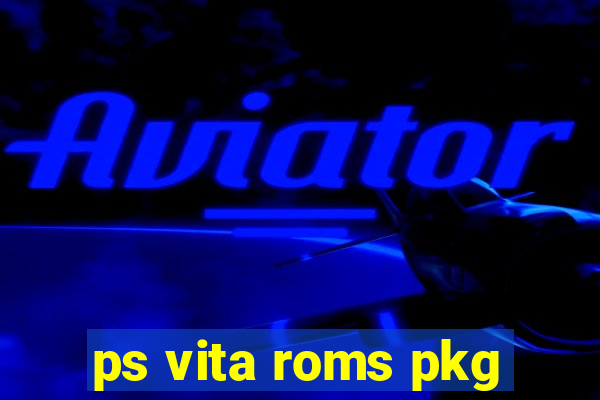 ps vita roms pkg