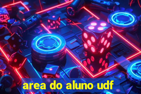 area do aluno udf