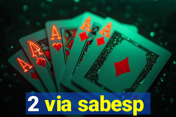 2 via sabesp