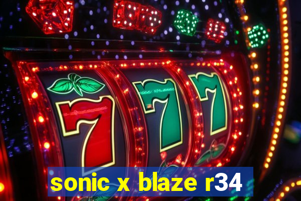 sonic x blaze r34