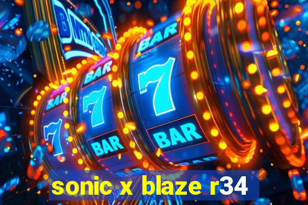 sonic x blaze r34