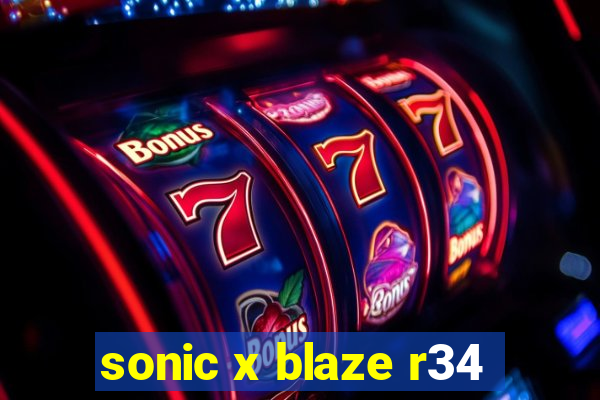 sonic x blaze r34