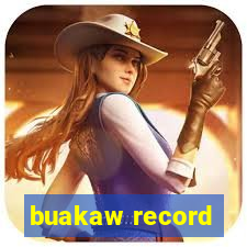 buakaw record