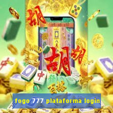 fogo 777 plataforma login