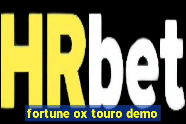 fortune ox touro demo