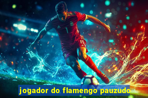 jogador do flamengo pauzudo