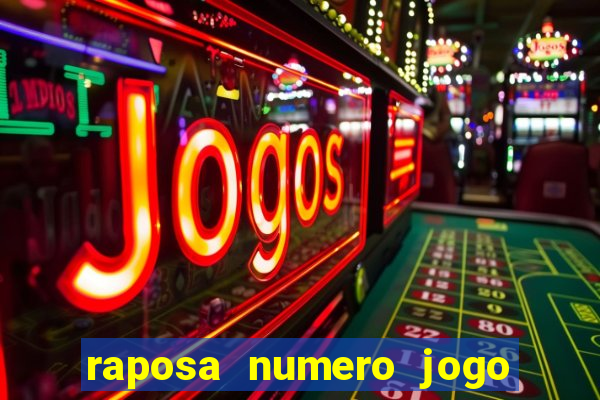 raposa numero jogo do bicho