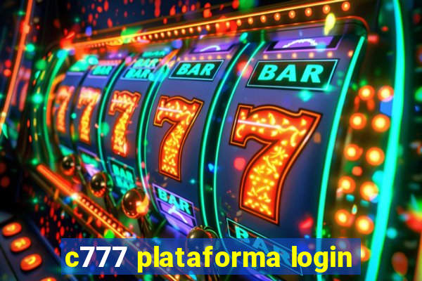 c777 plataforma login