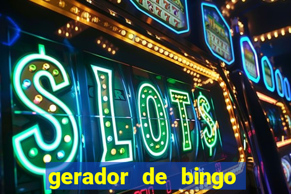 gerador de bingo cha de bebe