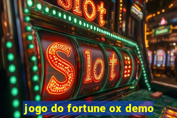 jogo do fortune ox demo