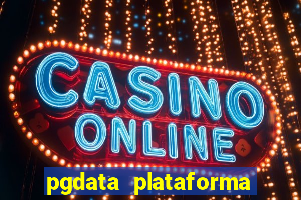 pgdata plataforma de jogos