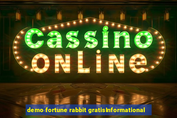 demo fortune rabbit gratisInformational