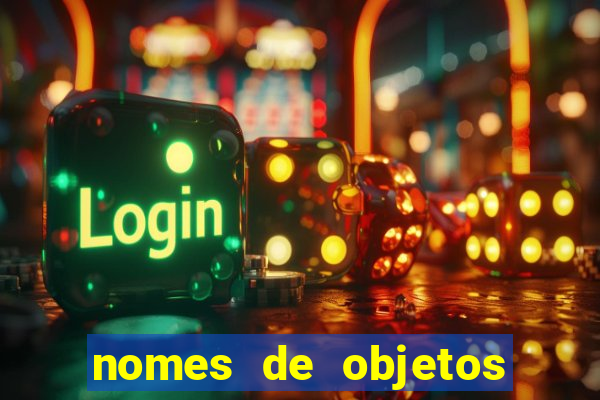 nomes de objetos de origem tupi guarani