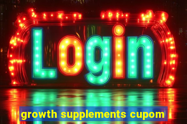 growth supplements cupom