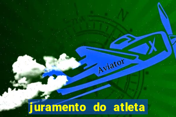 juramento do atleta jogos internos