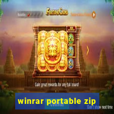 winrar portable zip