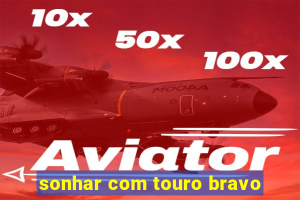 sonhar com touro bravo