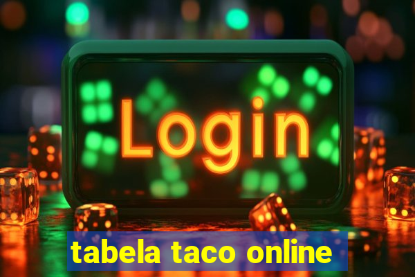 tabela taco online