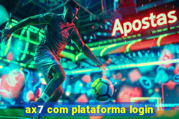 ax7 com plataforma login