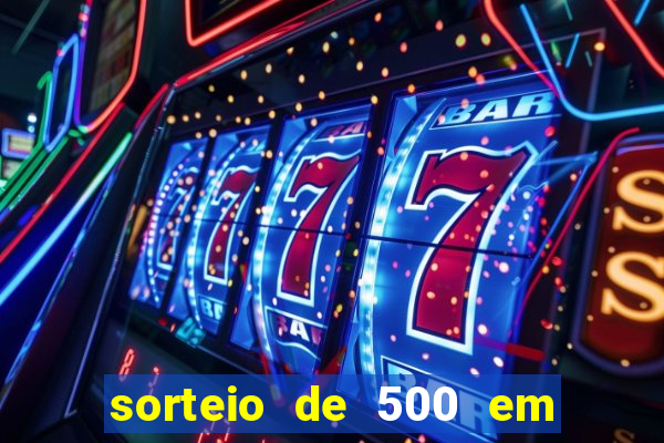 sorteio de 500 em cash toda segunda feira novibet