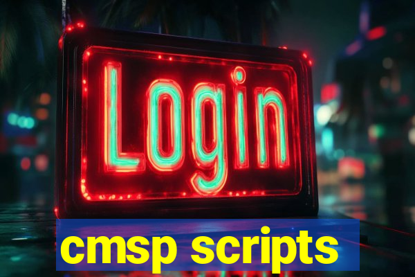 cmsp scripts