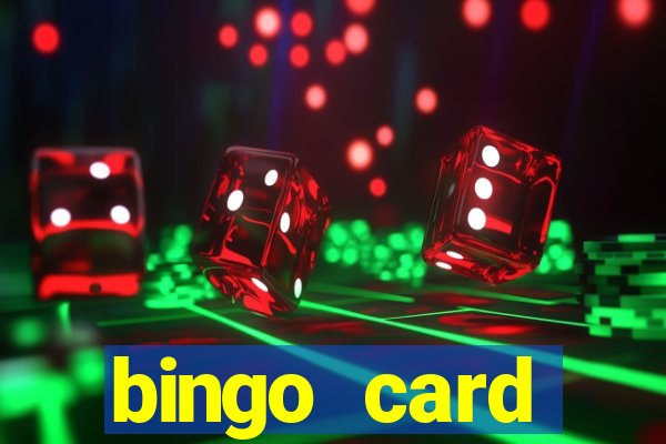 bingo card generator with pictures