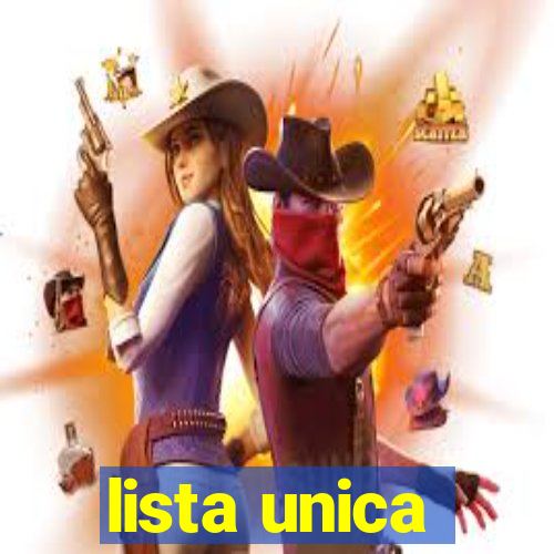 lista unica