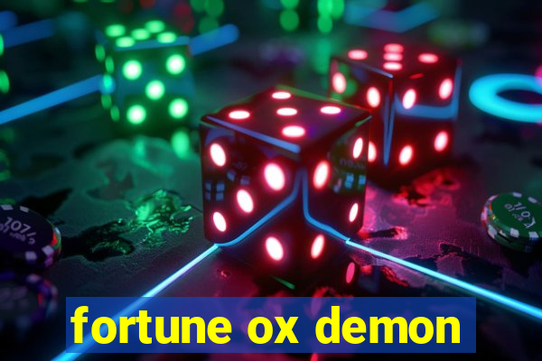 fortune ox demon